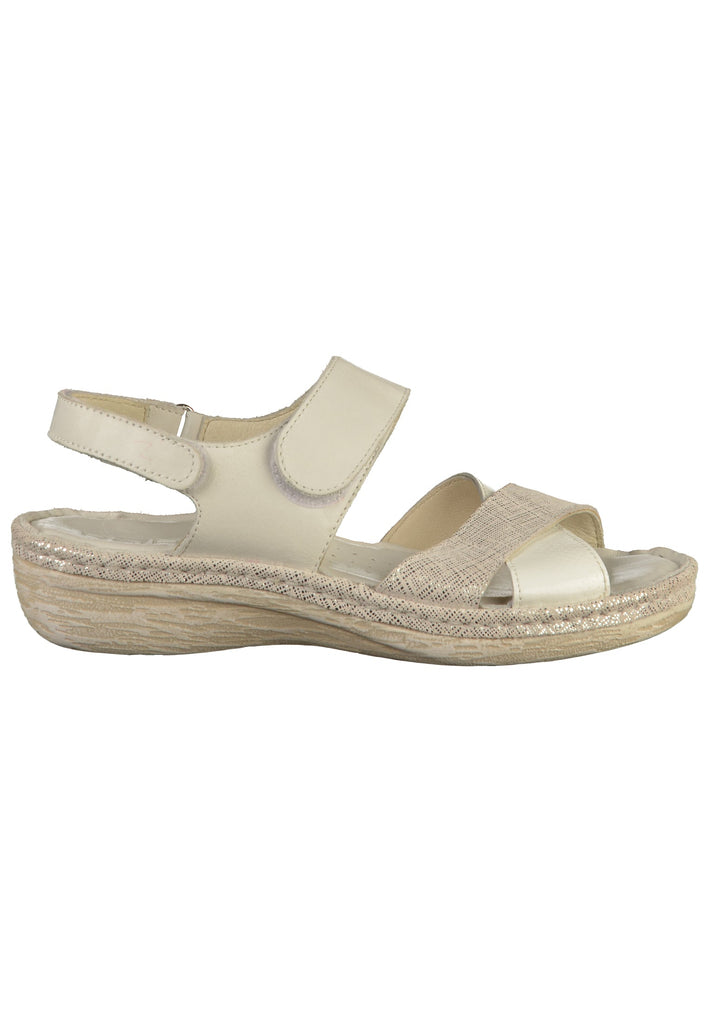 Rohde Sandalen Leder Beige - surf4shoes