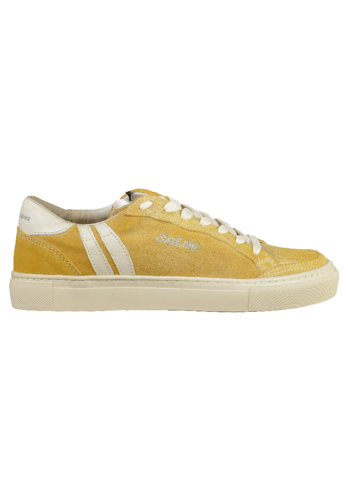 Replay Sneaker Leder Gelb - surf4shoes