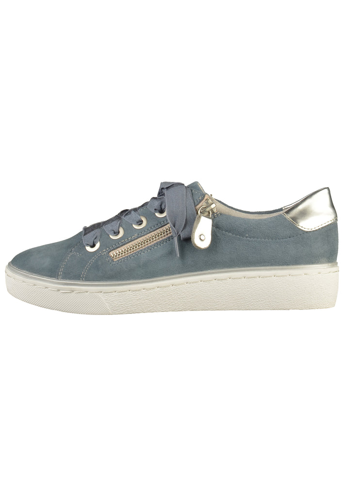 Remonte Sneaker Leder Blau - surf4shoes