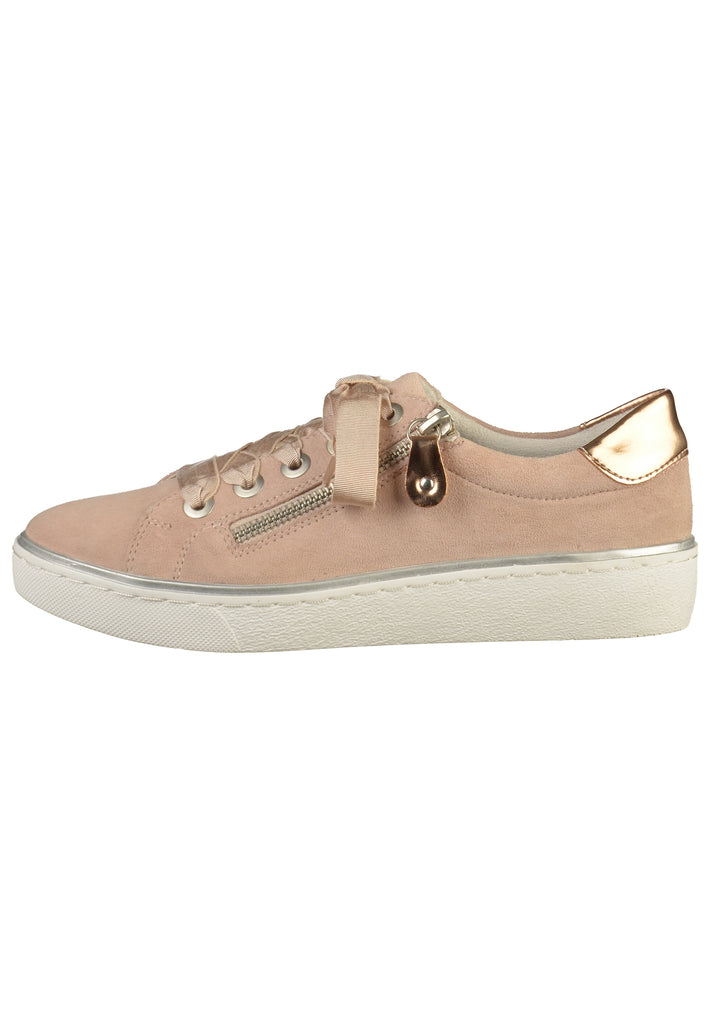 Remonte Sneaker Veloursleder Rosa - surf4shoes
