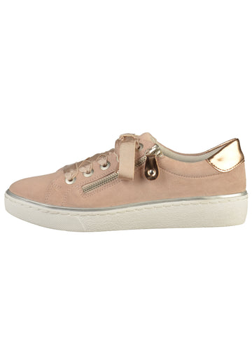 Remonte Sneaker Veloursleder Rosa - surf4shoes