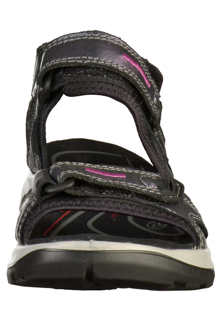ecco Sandalen Leder/Textil Lila - surf4shoes