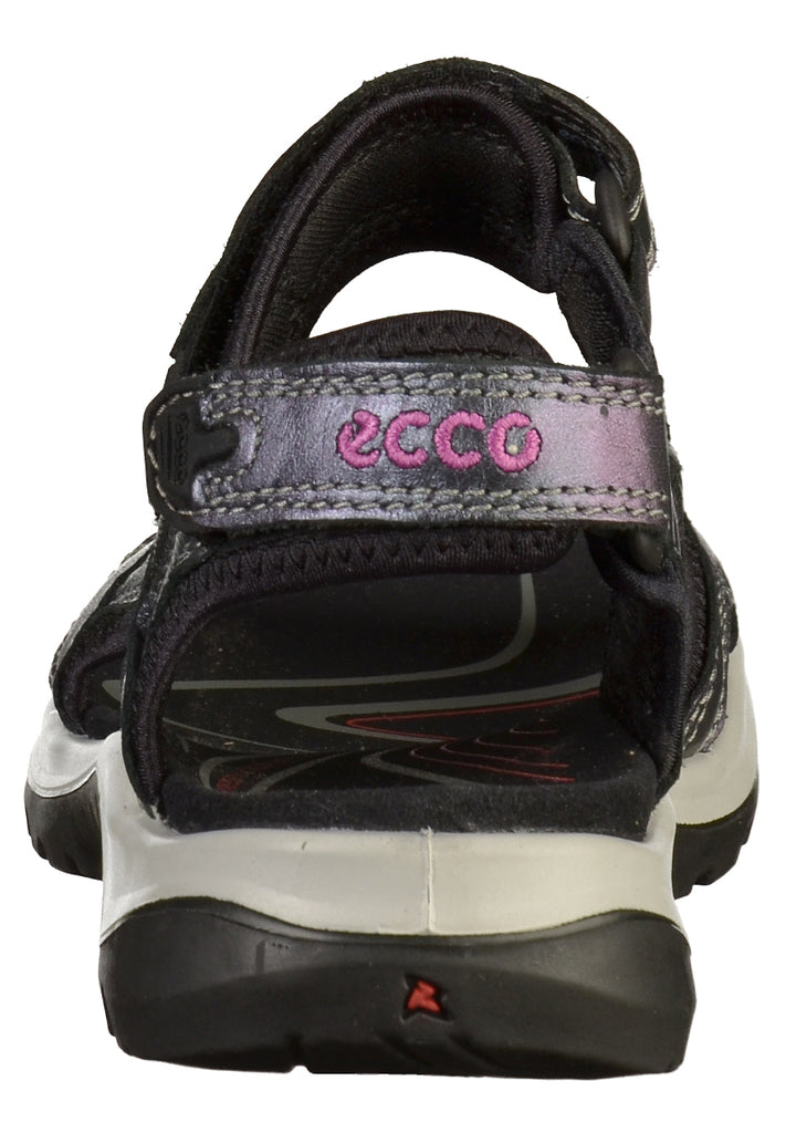 ecco Sandalen Leder/Textil Lila - surf4shoes