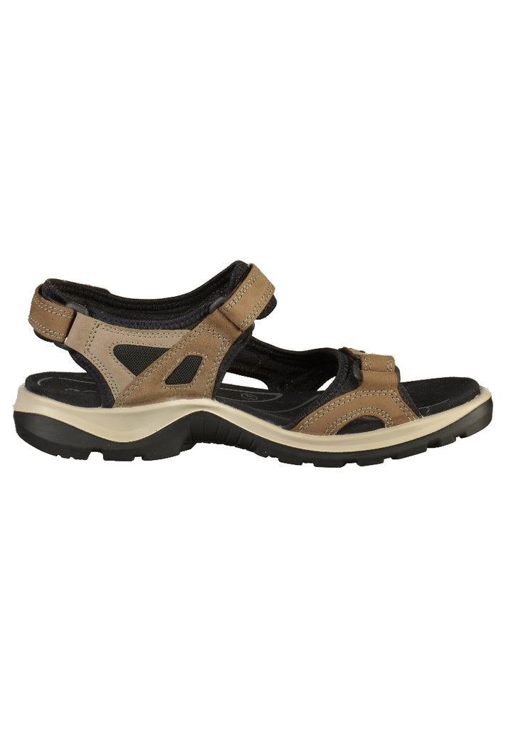 ecco Sandalen Leder/Textil Braun - surf4shoes