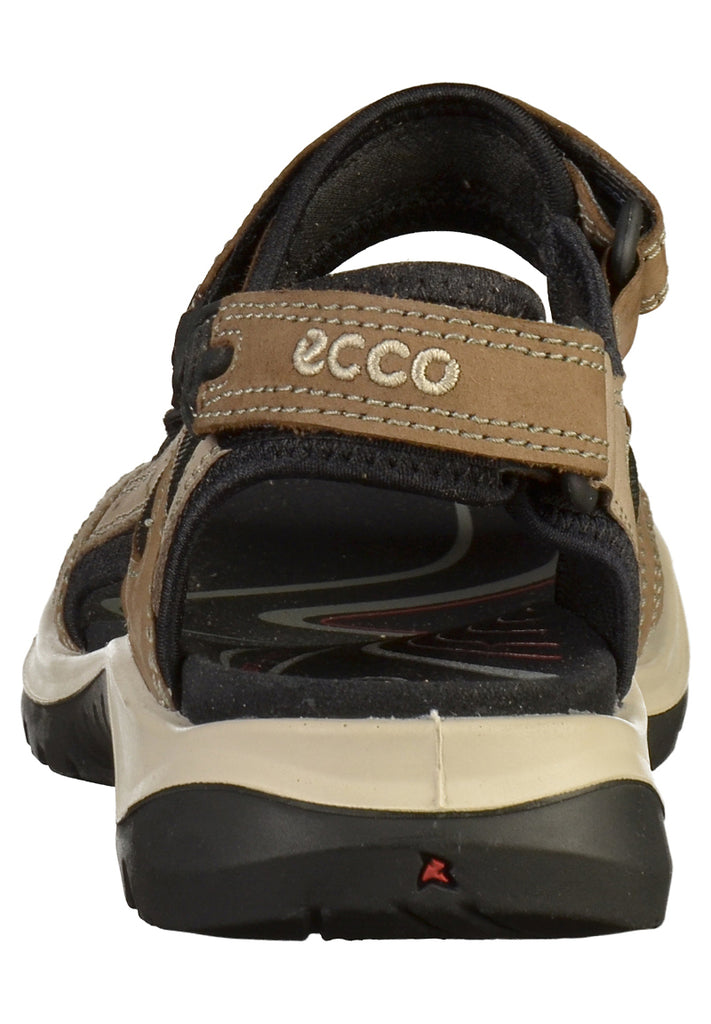 ecco Sandalen Leder/Textil Braun - surf4shoes