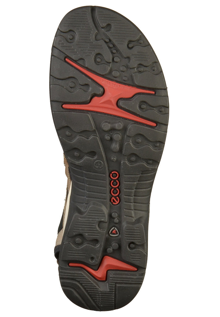 ecco Sandalen Leder/Textil Braun - surf4shoes