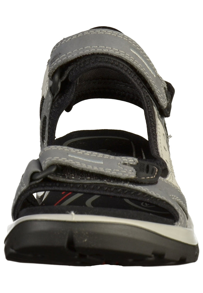 ecco Sandalen Leder/Textil Grau - surf4shoes