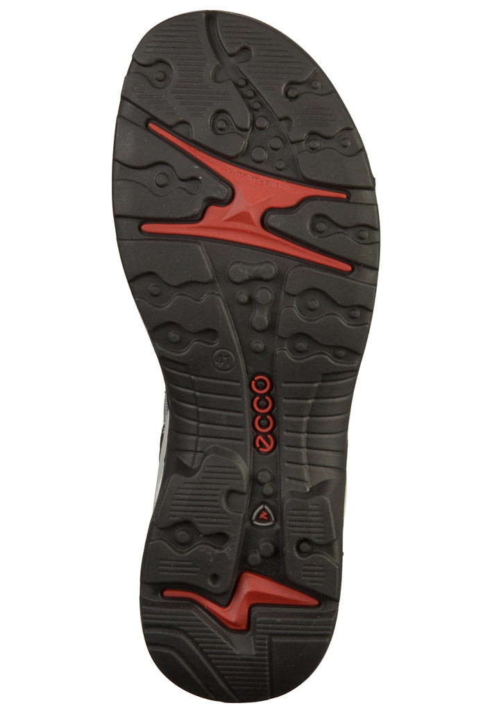 ecco Sandalen Leder/Textil Grau - surf4shoes