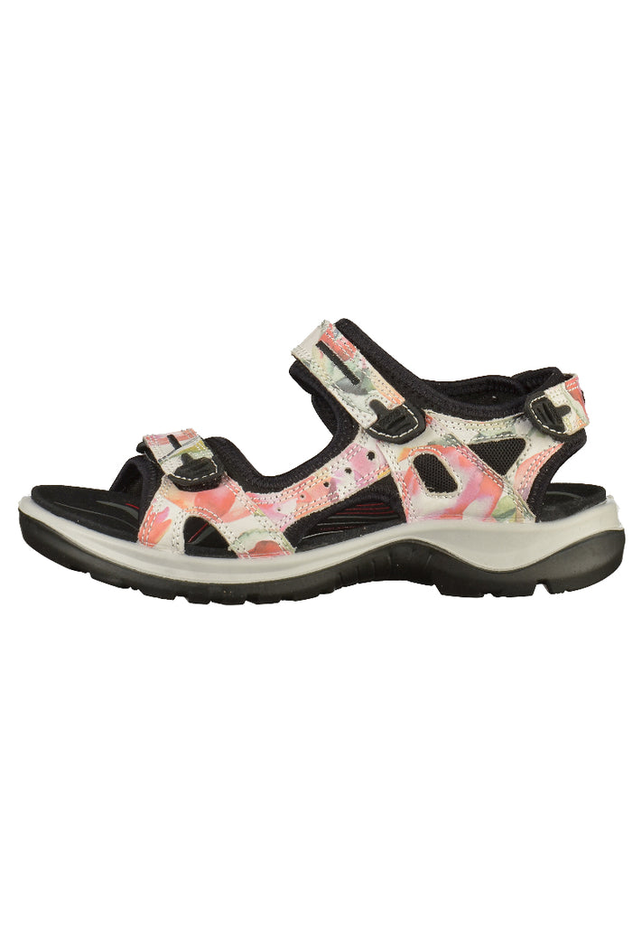 ecco Sandalen Leder/Textil Weiß - surf4shoes