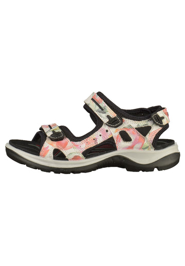 ecco Sandalen Leder/Textil Weiß - surf4shoes