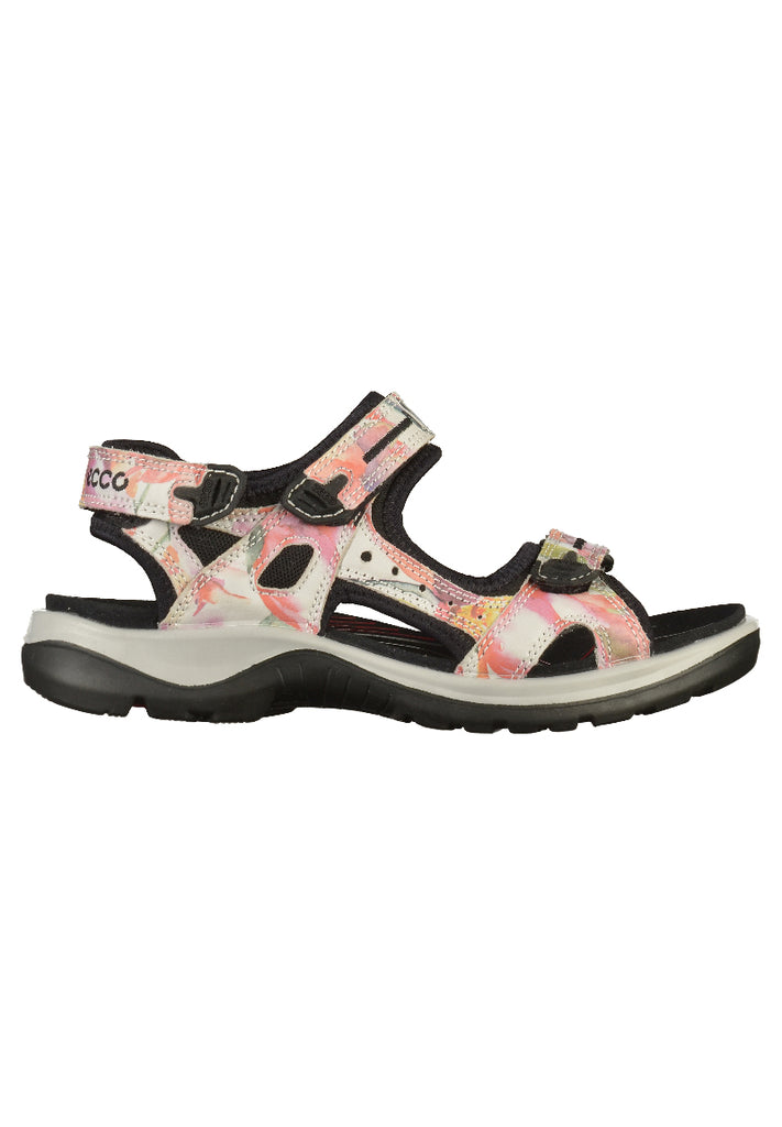 ecco Sandalen Leder/Textil Weiß - surf4shoes