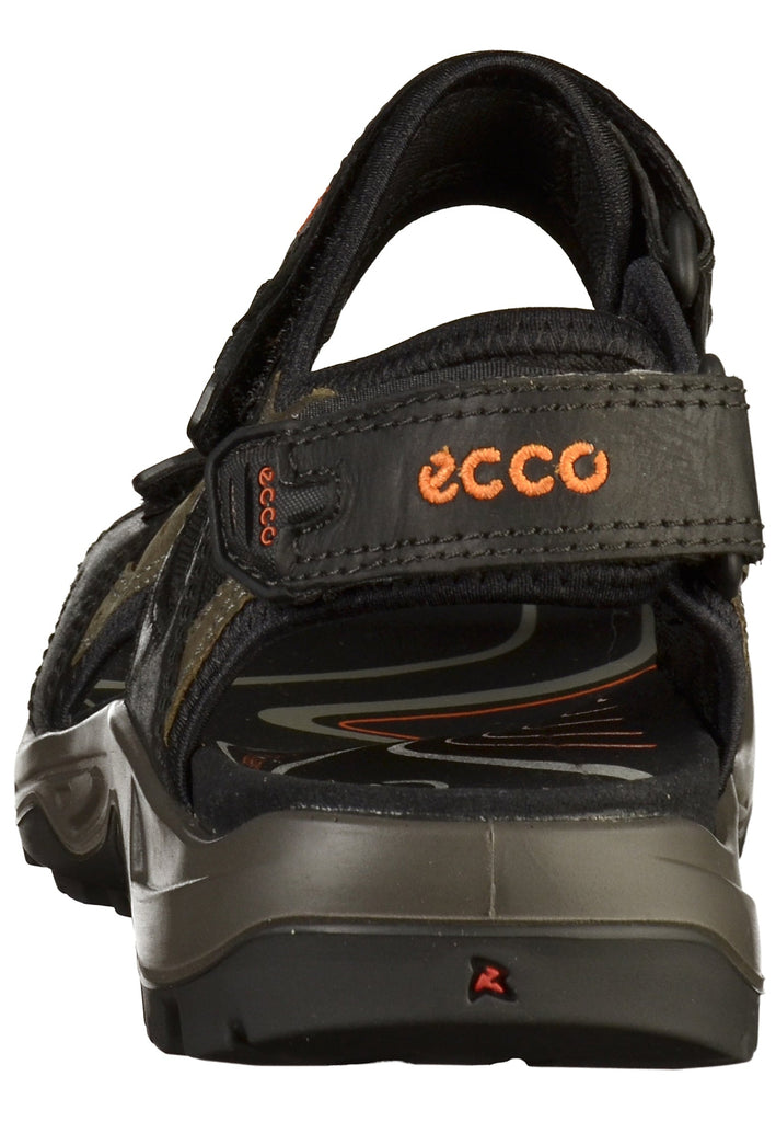 ecco Sandalen Leder/Textil Schwarz - surf4shoes