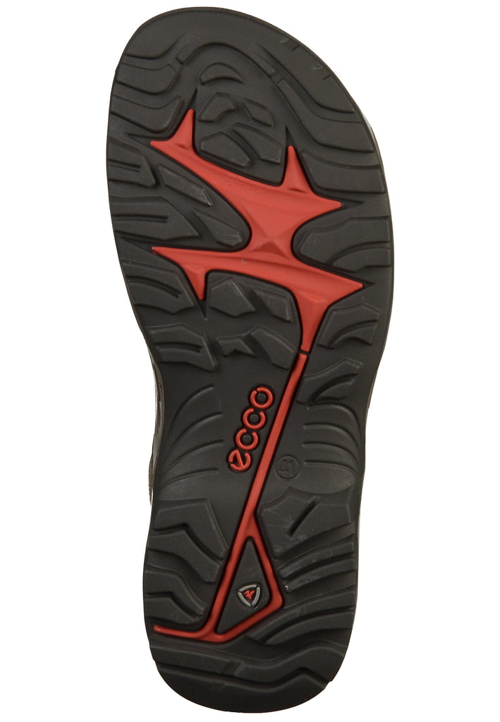 ecco Sandalen Leder/Textil Schwarz - surf4shoes