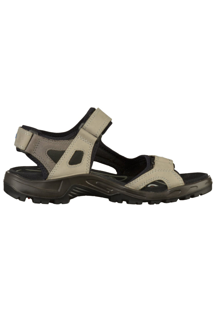 ecco Sandalen Leder/Textil Grau - surf4shoes