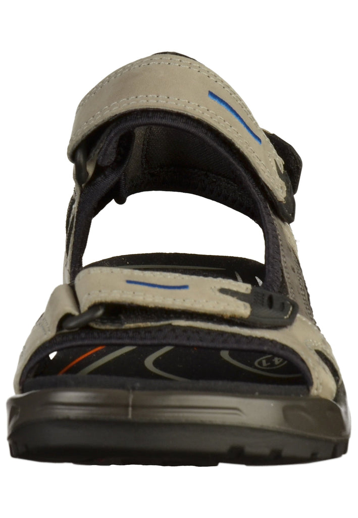 ecco Sandalen Leder/Textil Grau - surf4shoes