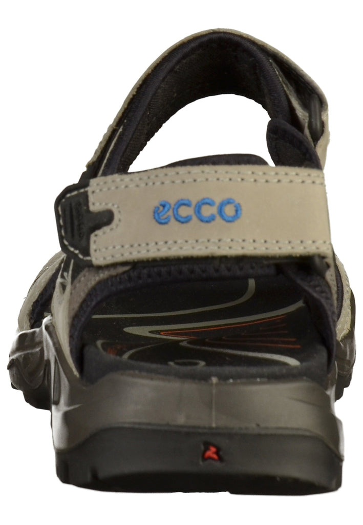 ecco Sandalen Leder/Textil Grau - surf4shoes