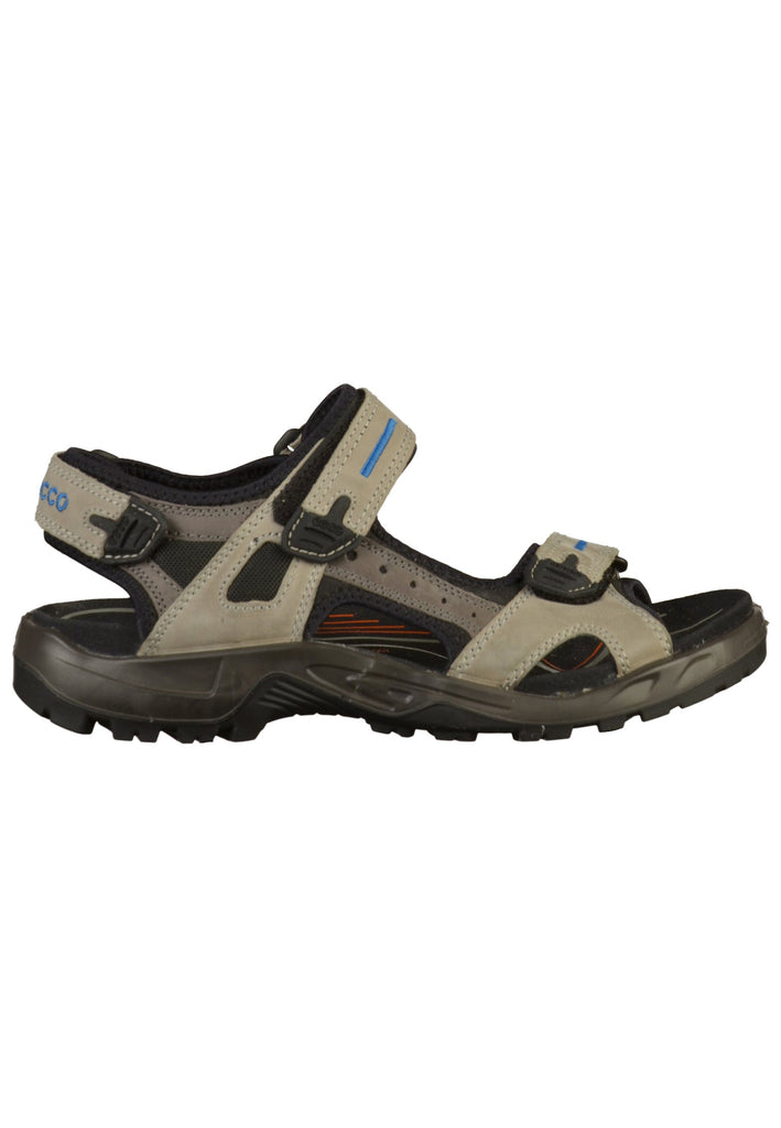 ecco Sandalen Leder/Textil Grau - surf4shoes