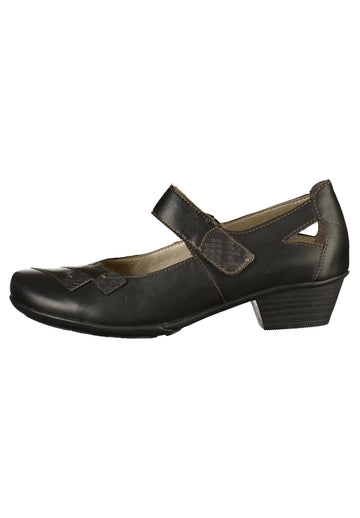 Remonte Pumps Glattleder Schwarz - surf4shoes