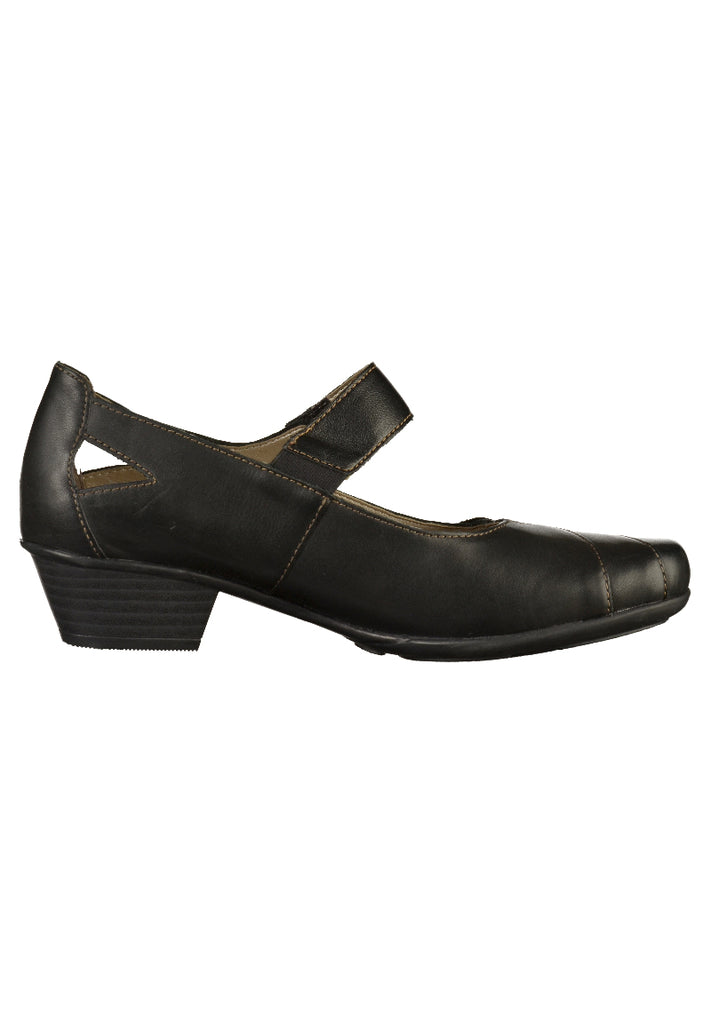 Remonte Pumps Glattleder Schwarz - surf4shoes