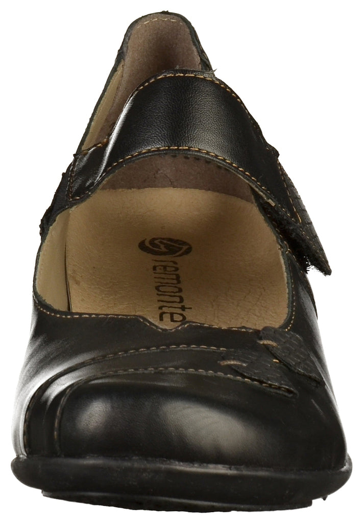 Remonte Pumps Glattleder Schwarz - surf4shoes