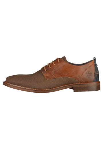 Bullboxer Halbschuhe Leder/Textil Braun - surf4shoes