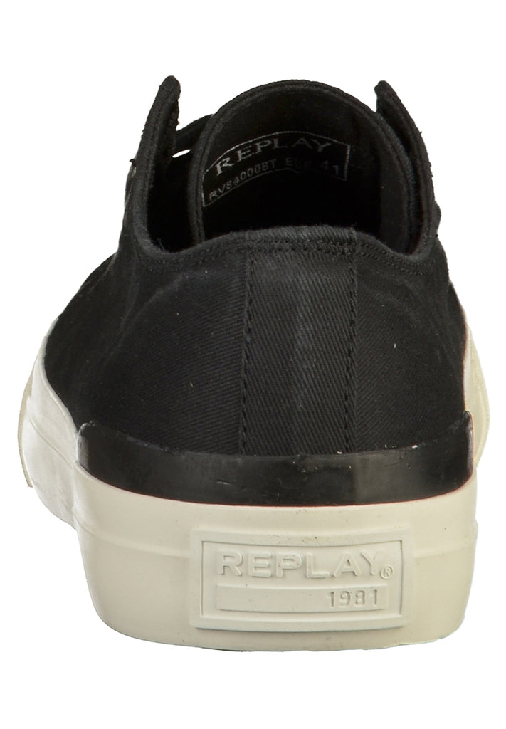 Replay Sneaker Textil Schwarz - surf4shoes