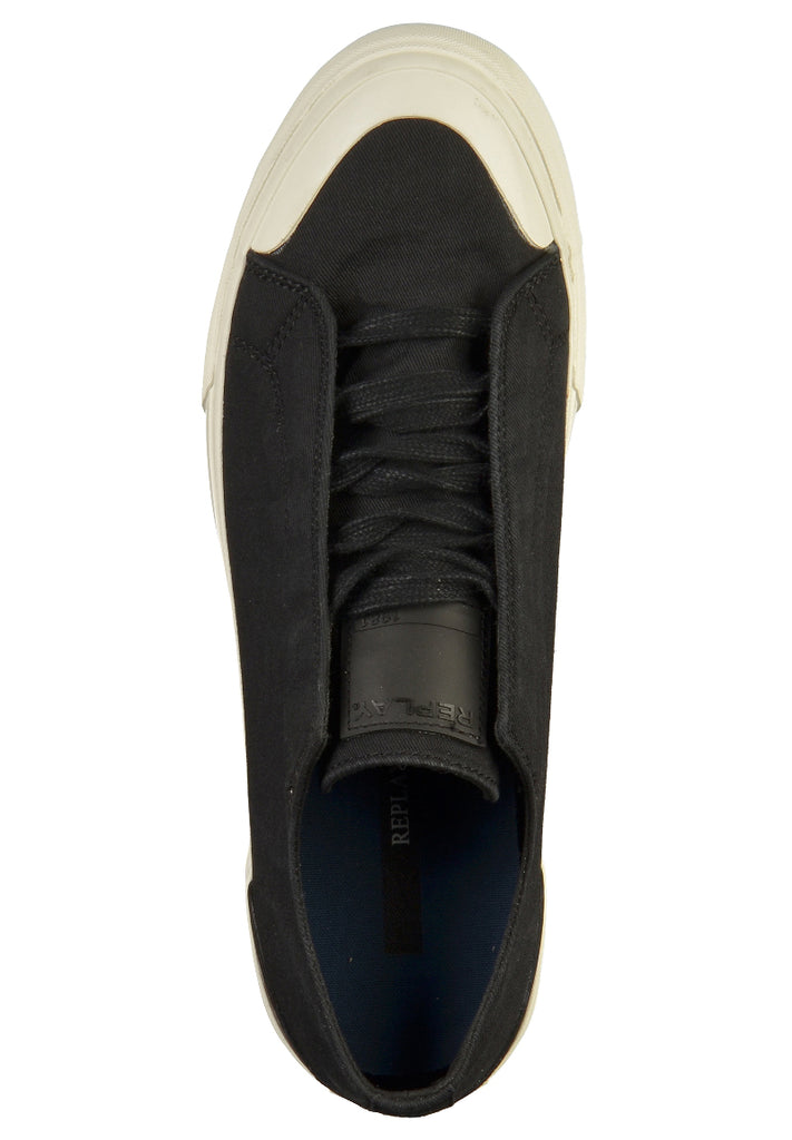 Replay Sneaker Textil Schwarz - surf4shoes