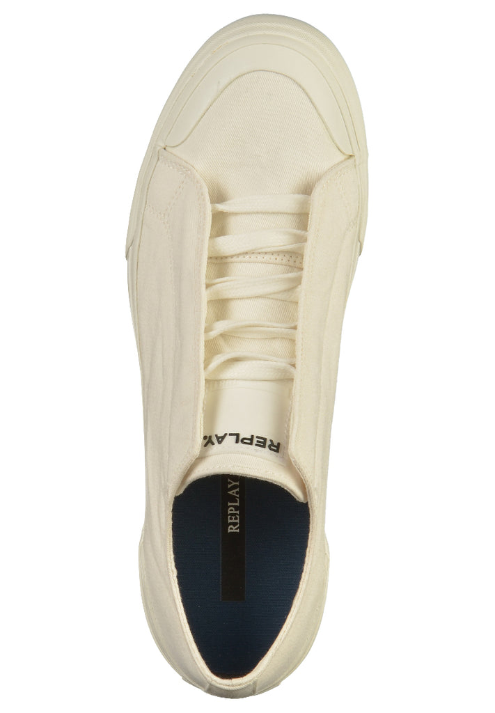Replay Sneaker Textil Weiß - surf4shoes
