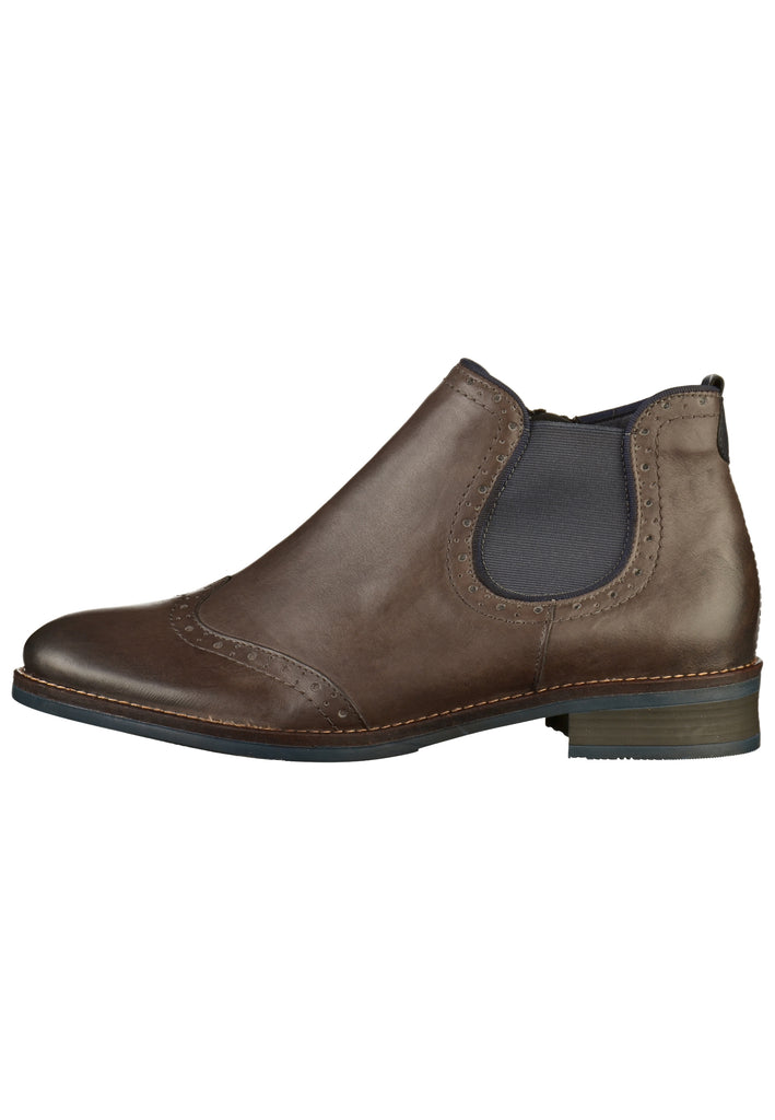 Remonte Stiefelette Leder Grau - surf4shoes