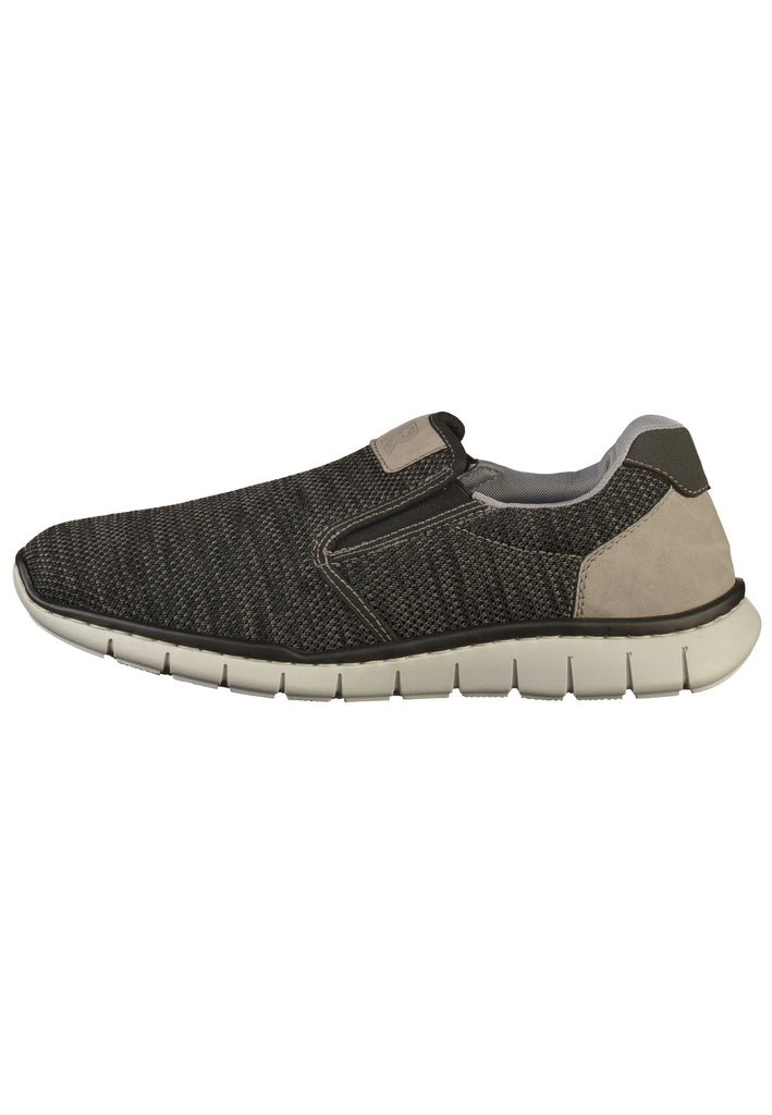 Rieker Slipper Textil Schwarz - surf4shoes