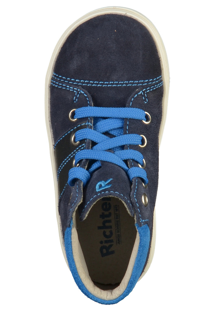 Richter Sneaker Veloursleder Blau - surf4shoes