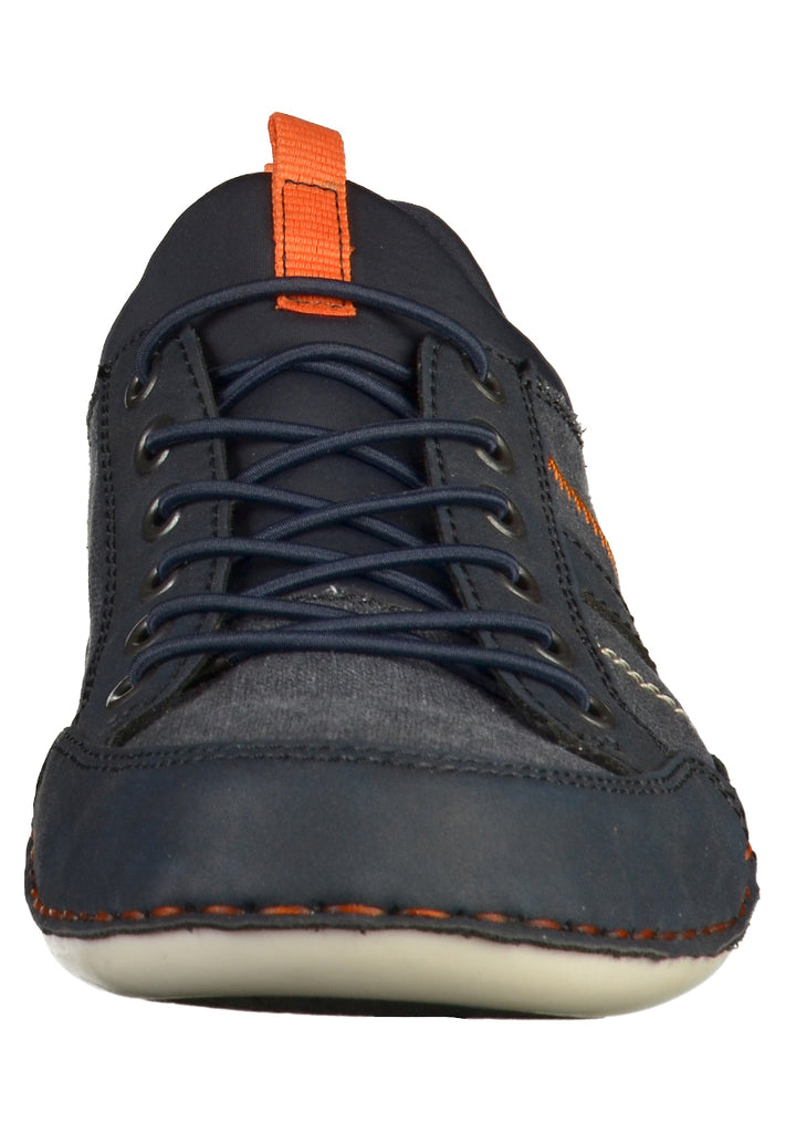 Rieker Sneaker Lederimitat Navy - surf4shoes