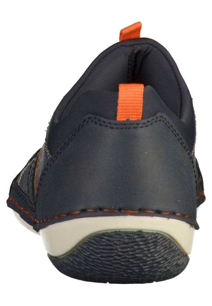 Rieker Sneaker Lederimitat Navy - surf4shoes