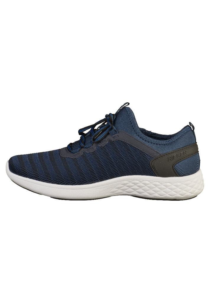 Rieker Sneaker Textil Blau - surf4shoes