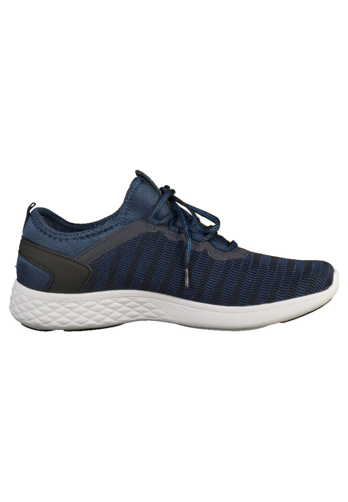 Rieker Sneaker Textil Blau - surf4shoes