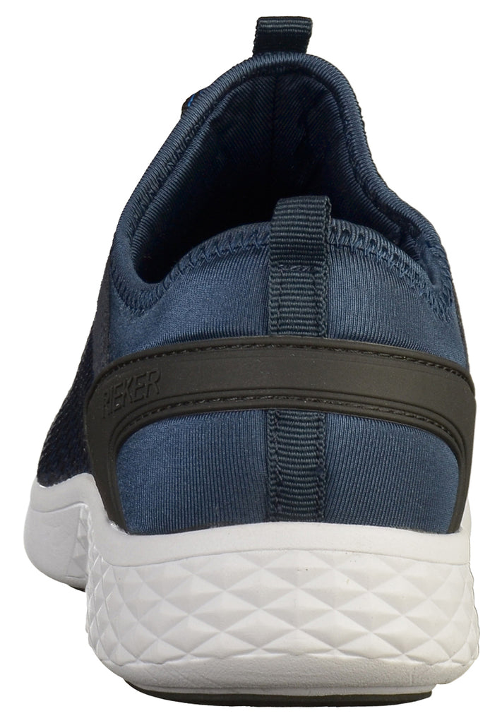 Rieker Sneaker Textil Blau - surf4shoes