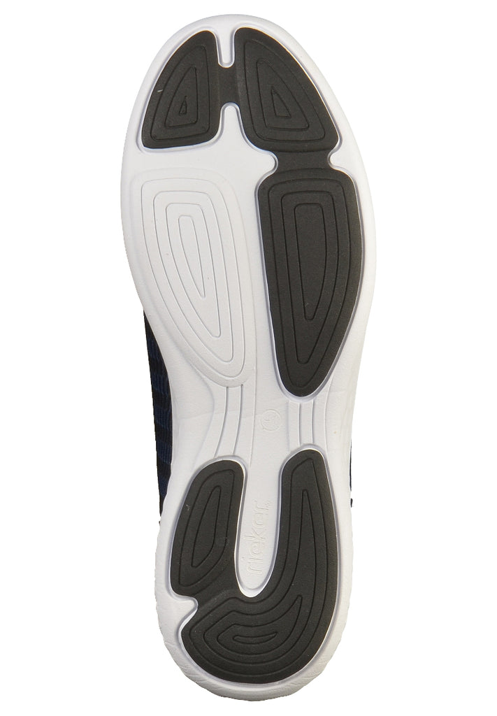 Rieker Sneaker Textil Blau - surf4shoes