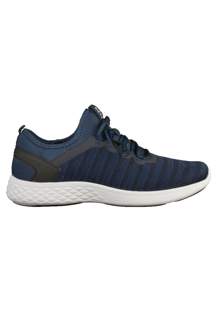 Rieker Sneaker Textil Blau - surf4shoes