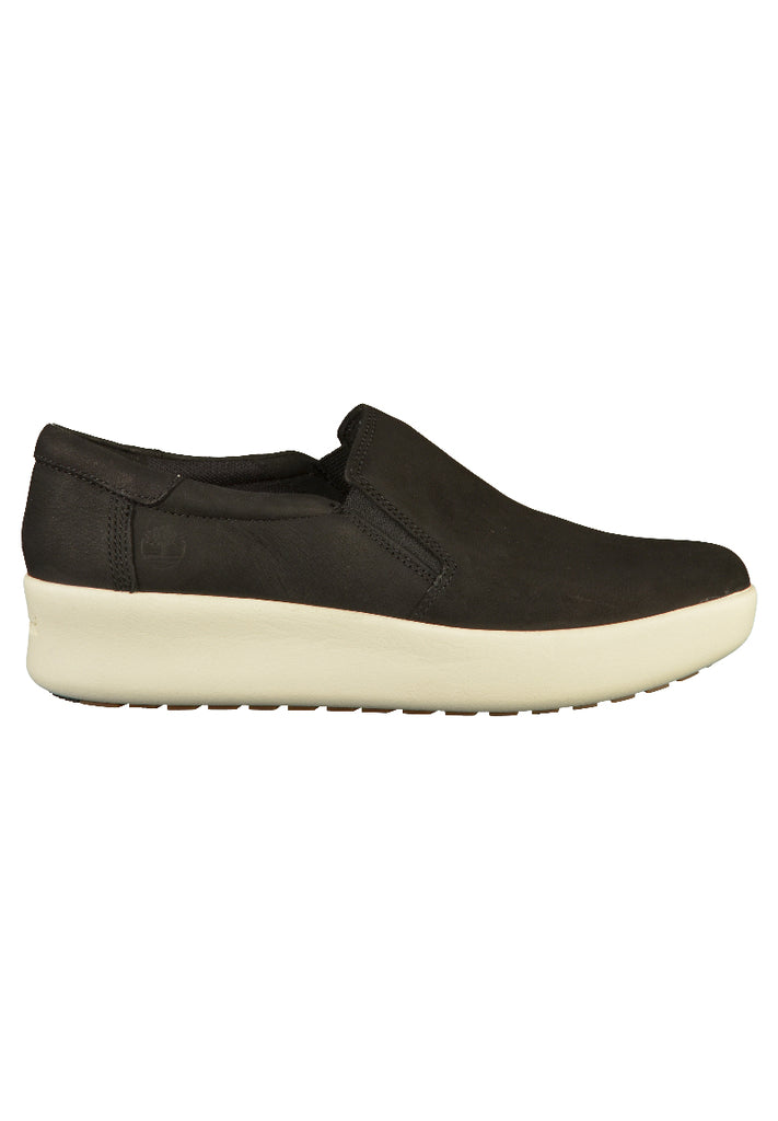 Timberland Slipper Leder Schwarz - surf4shoes
