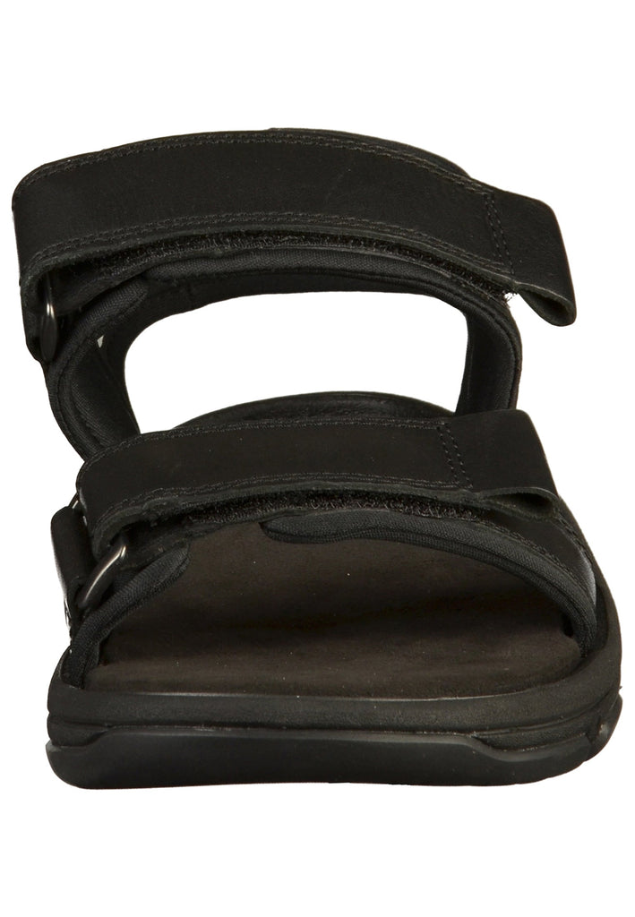 Timberland Sandalen Leder/Textil Schwarz - surf4shoes