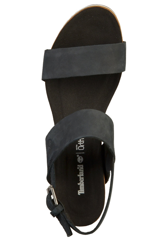 Timberland Sandalen Leder Schwarz - surf4shoes
