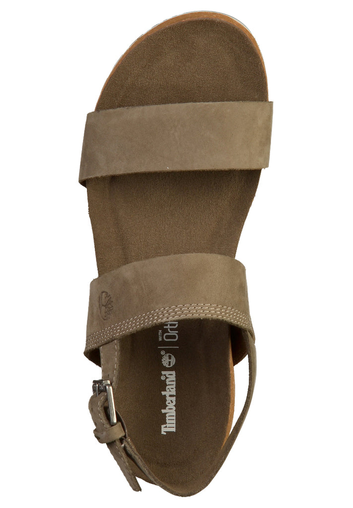 Timberland Sandalen Leder Braun - surf4shoes