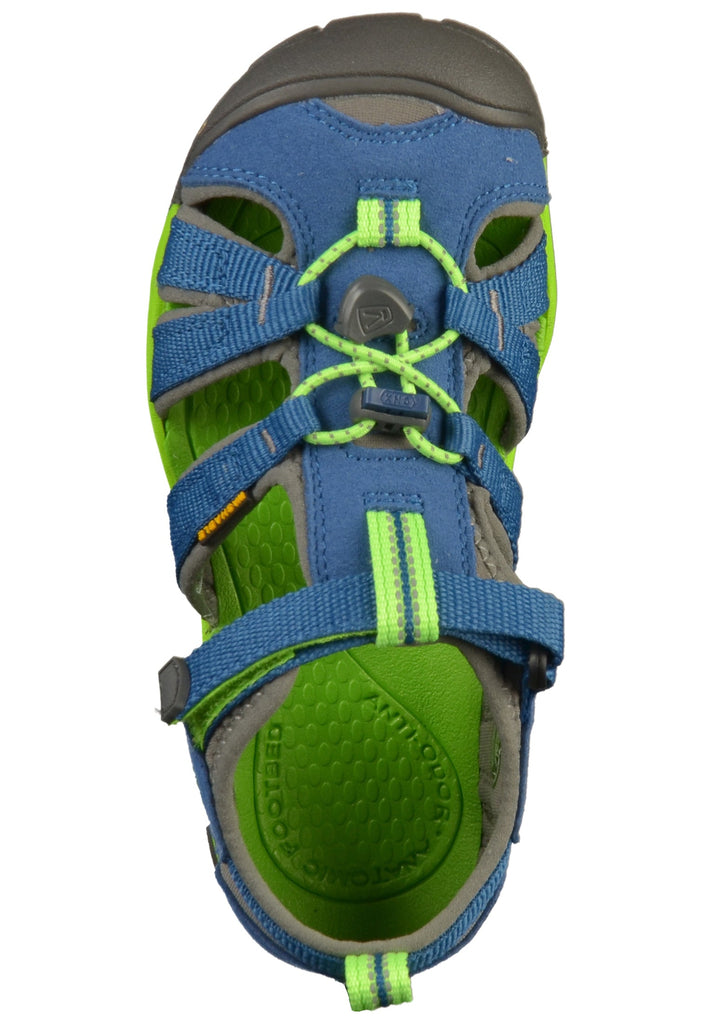 Keen Sandalen Lederimitat/Textil Blau/Grün - surf4shoes