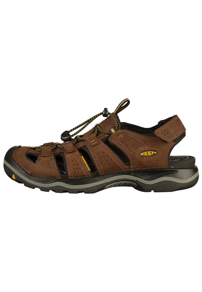Keen Sandalen Leder Braun/Schwarz - surf4shoes