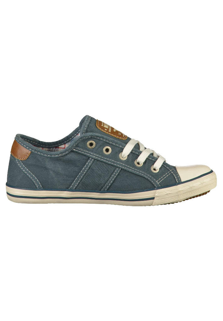 Mustang Sneaker Canvas Blau - surf4shoes