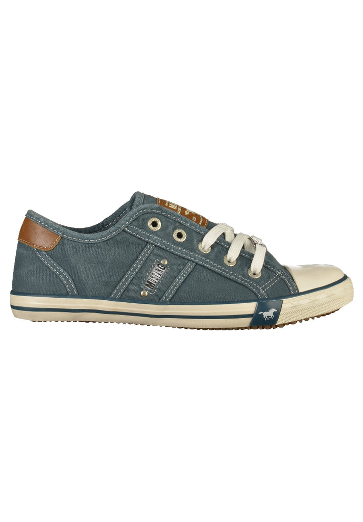 Mustang Sneaker Canvas Blau - surf4shoes