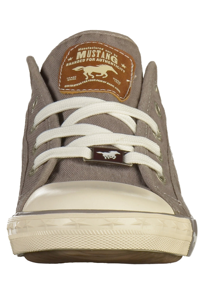 Mustang Sneaker Canvas Grau - surf4shoes