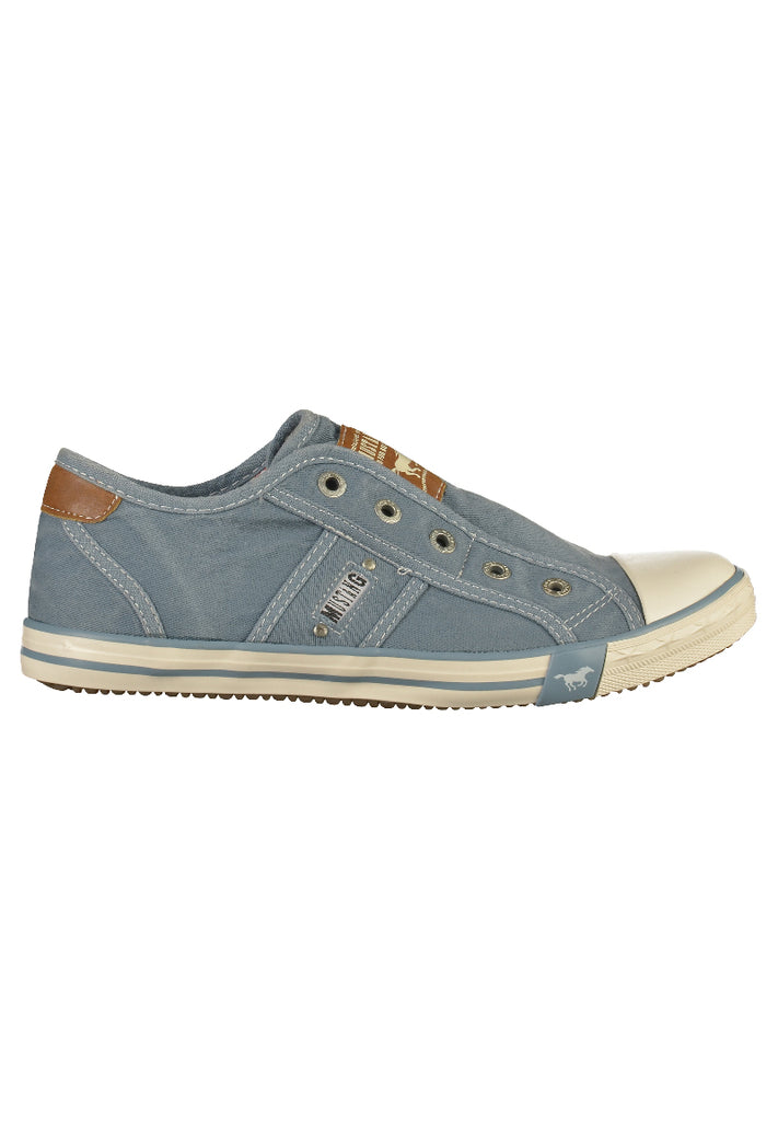 Mustang Sneaker Canvas Blau - surf4shoes