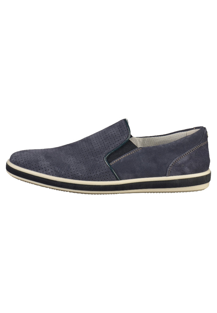 IGI&CO Slipper Nubukleder Jeans - surf4shoes