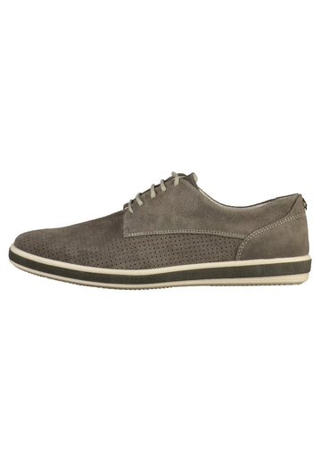 IGI&CO Halbschuhe Nubukleder Grau - surf4shoes